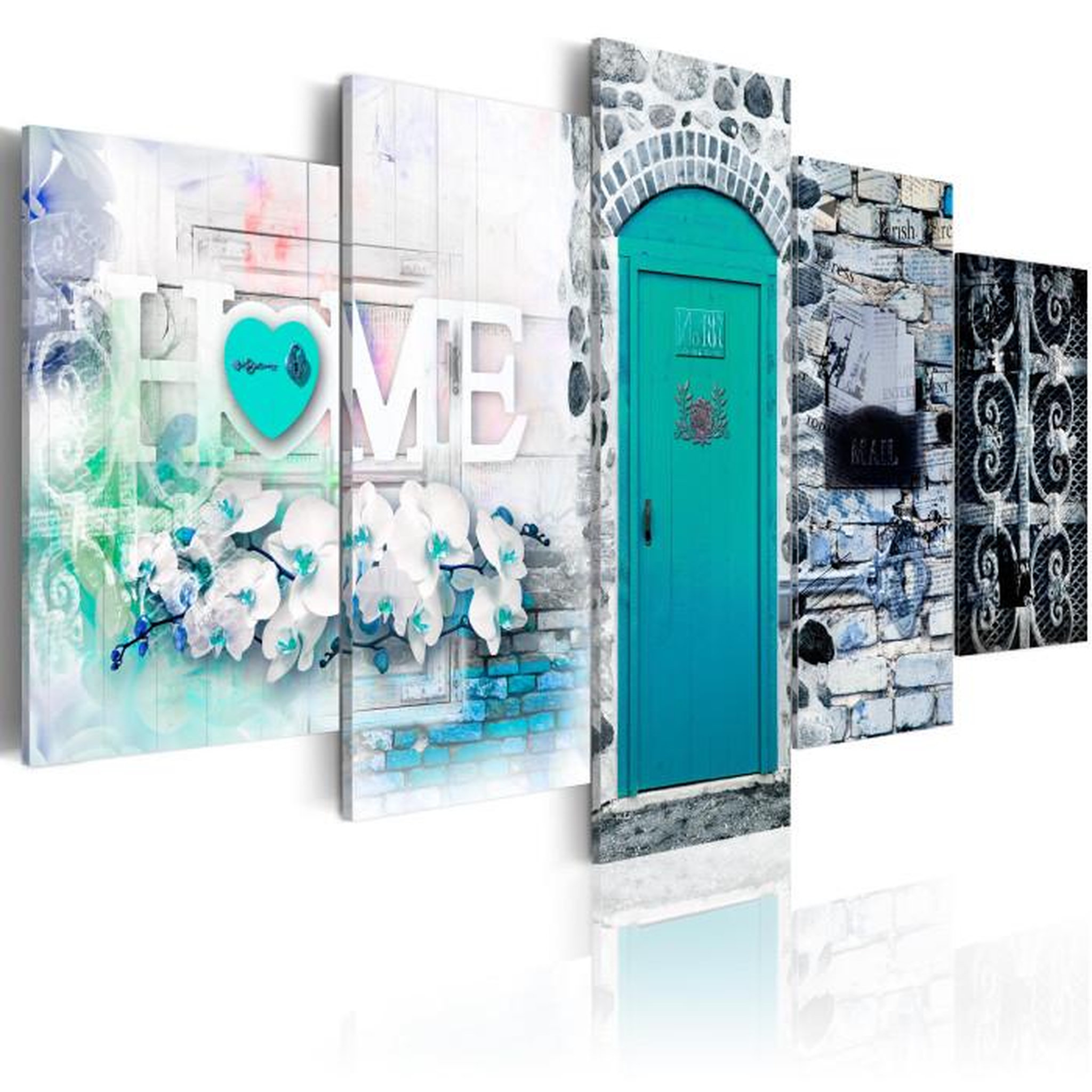 Paris Prix Tableau Imprimé  Retro Home. Coloris disponibles : Multicolore