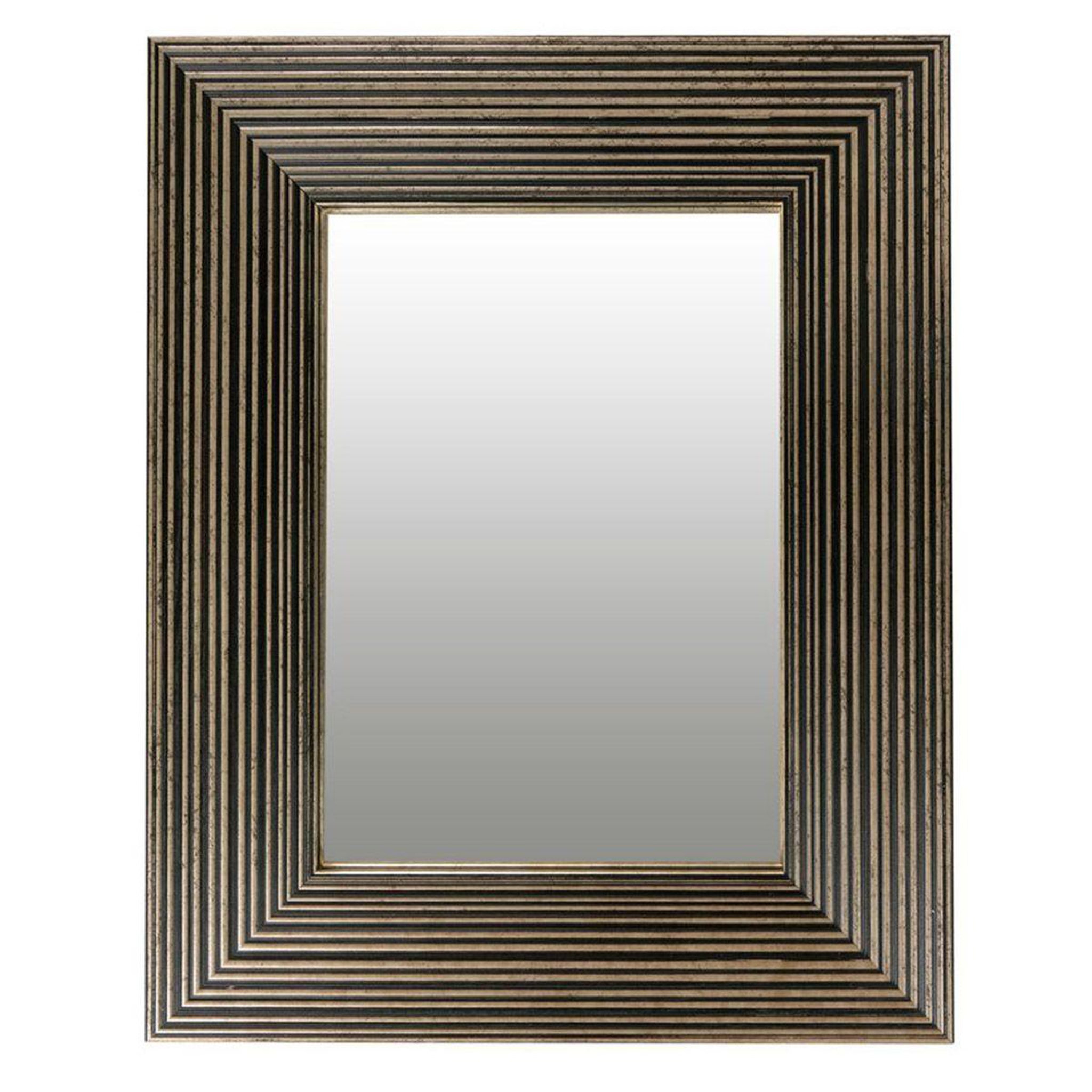 Voir la diapositive 1 : Paris Prix Miroir mural déco  harper  44cm noir & or