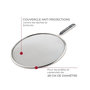 Voir la diapositive 4 : Fackelmann Couvercle anti projection 28 cm Fackelmann Basic
