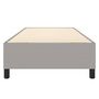 Voir la diapositive 5 : VIDAXL Cadre de lit sans matelas gris clair 80x200 cm tissu