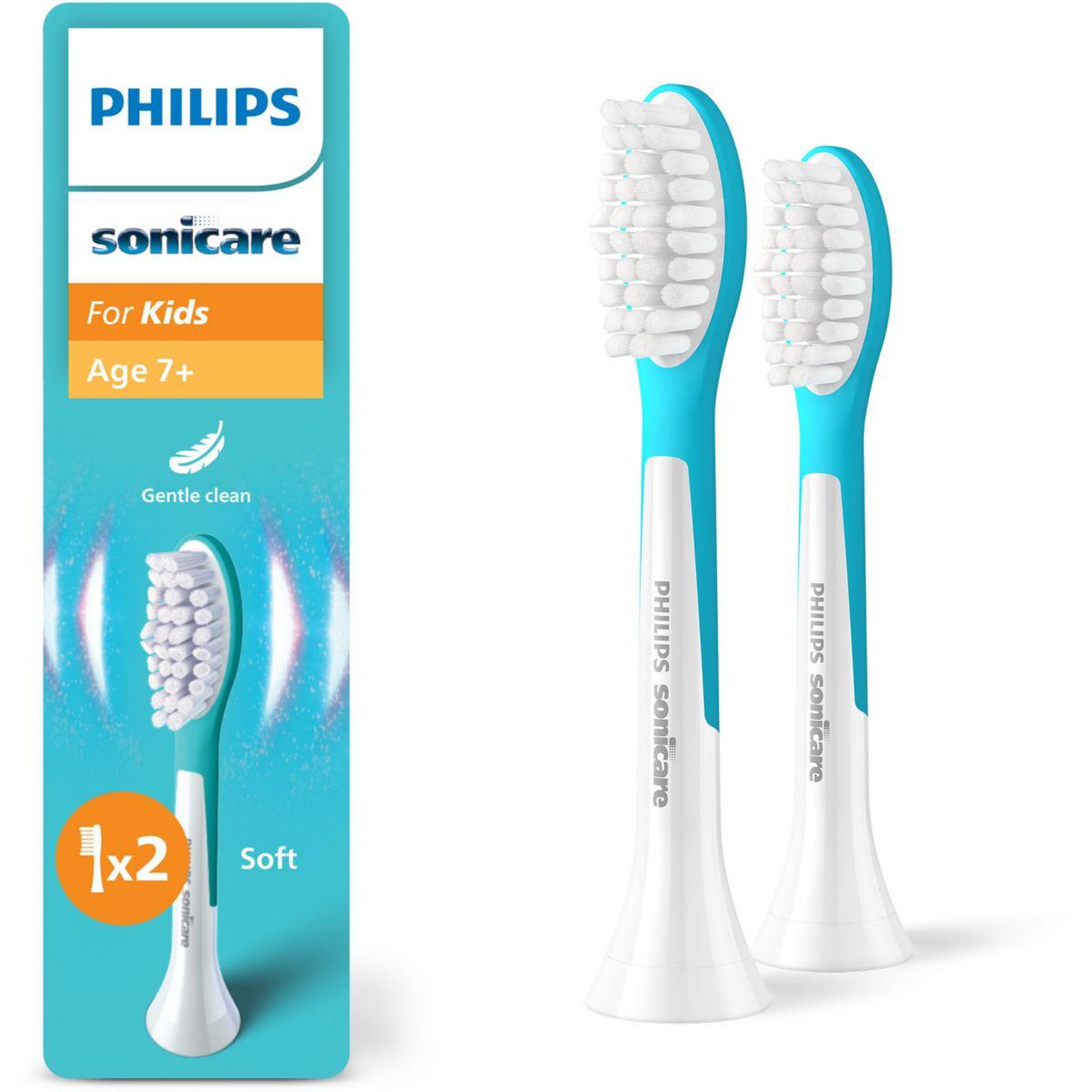 Philips Brossette dentaire Sonicare x2 tete de brosse HX6042/90