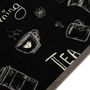 Voir la diapositive 3 : VIDAXL Tapis de cuisine lavable imprime Morning noir 45x150 cm velours