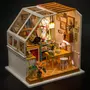ROBOTIME Robotime Kit miniature de bricolage Jason's Kitchen avec lumiere LED