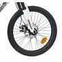 Voir la diapositive 5 : FREERIDER Vélo enfant - VTT 20'' Fille - Tout Suspendu - Frein à disque avant - 6 Vitesses - Dérailleur Shimano