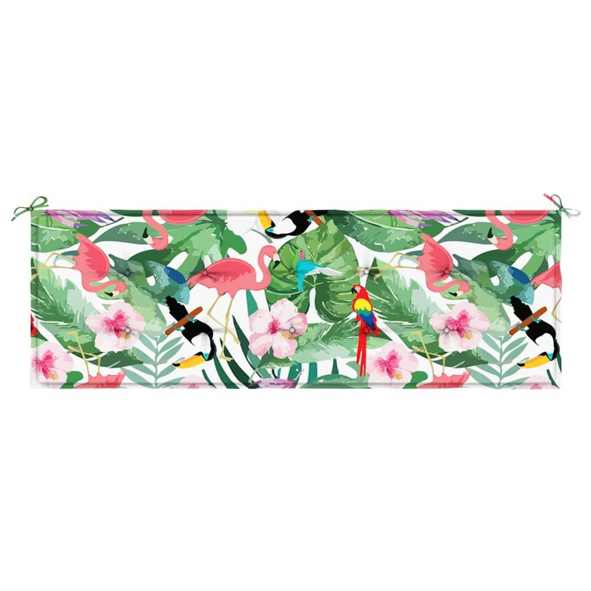 Voir la diapositive 4 : VIDAXL Coussin de banc de jardin multicolore 150x50x3 cm tissu oxford