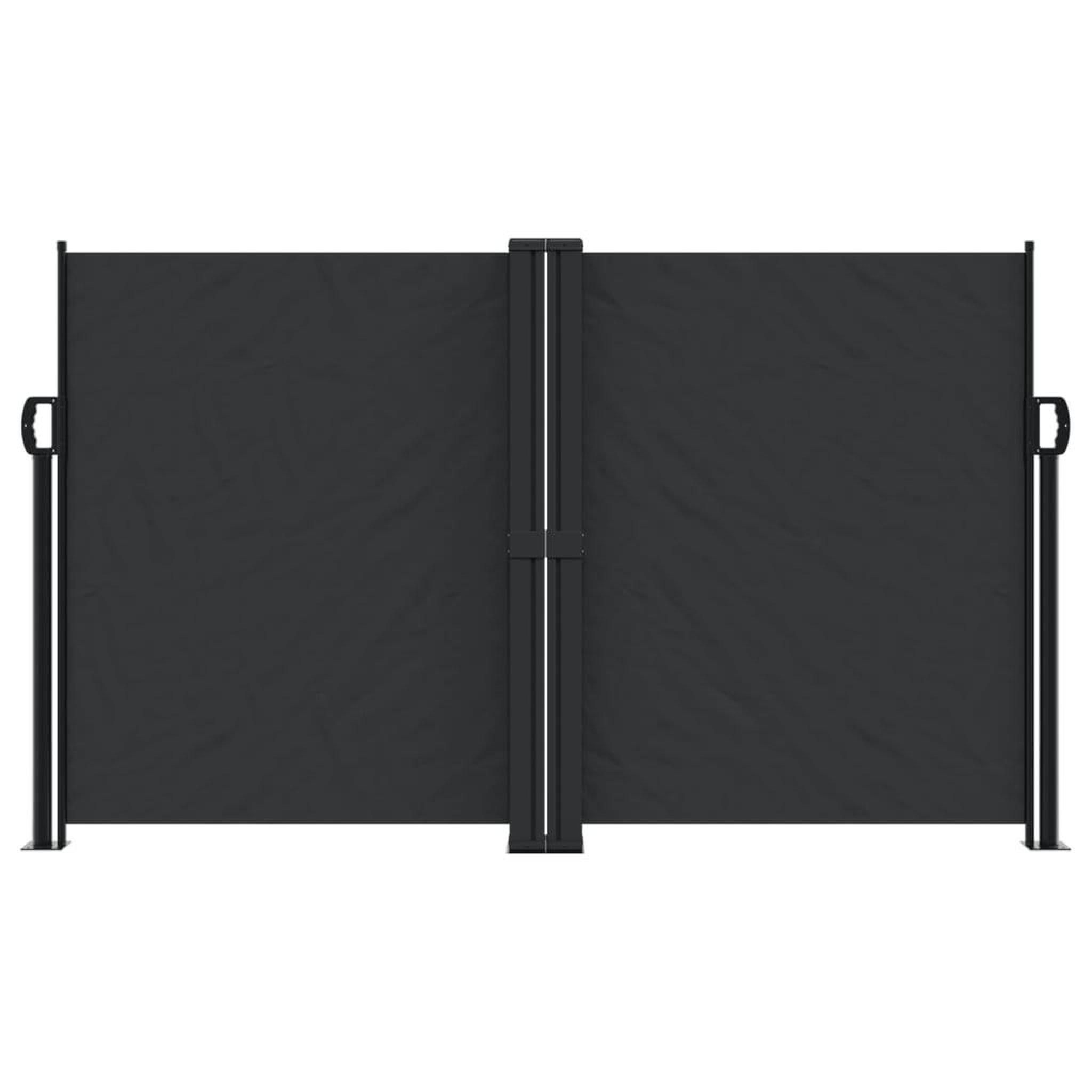 Voir la diapositive 3 : VIDAXL Auvent lateral retractable noir 140x1200 cm