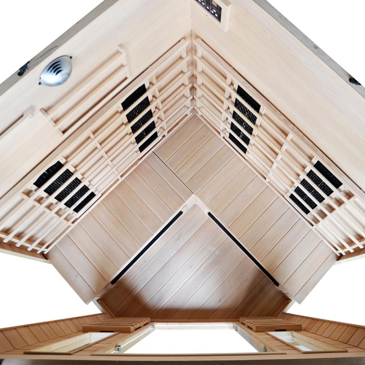 CONCEPT USINE Cabine de sauna luxe infrarouge 3-4 places NARVIK