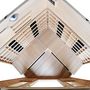 Voir la diapositive 3 : CONCEPT USINE Cabine de sauna luxe infrarouge 3-4 places NARVIK