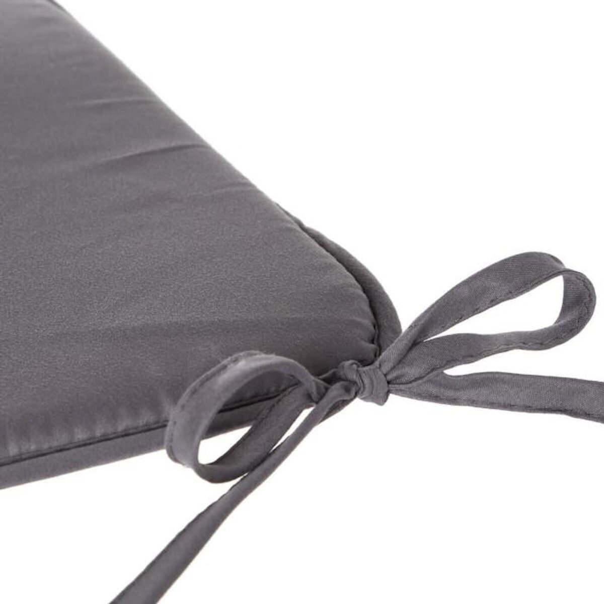 ATMOSPHERA Galette de Chaise  Micro  39x39cm Gris Foncé