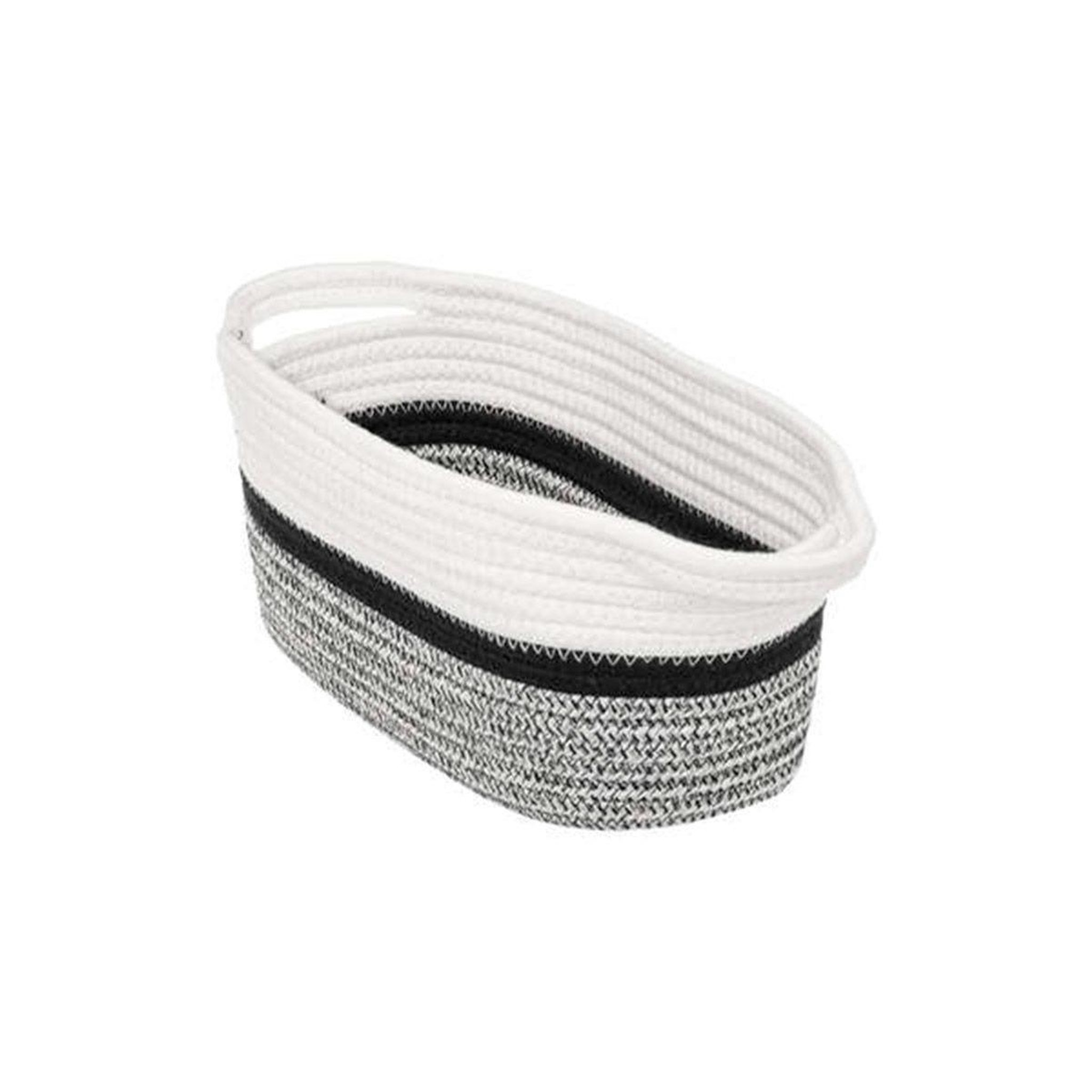 FIVE Panier de Rangement  Mix N Modul  15x31cm Blanc & Noir