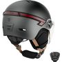 Voir la diapositive 2 : CASR Casque Led Glow gris taille M transparent