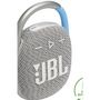 Voir la diapositive 3 : JBL Enceinte portable Clip 4 Eco Blanc