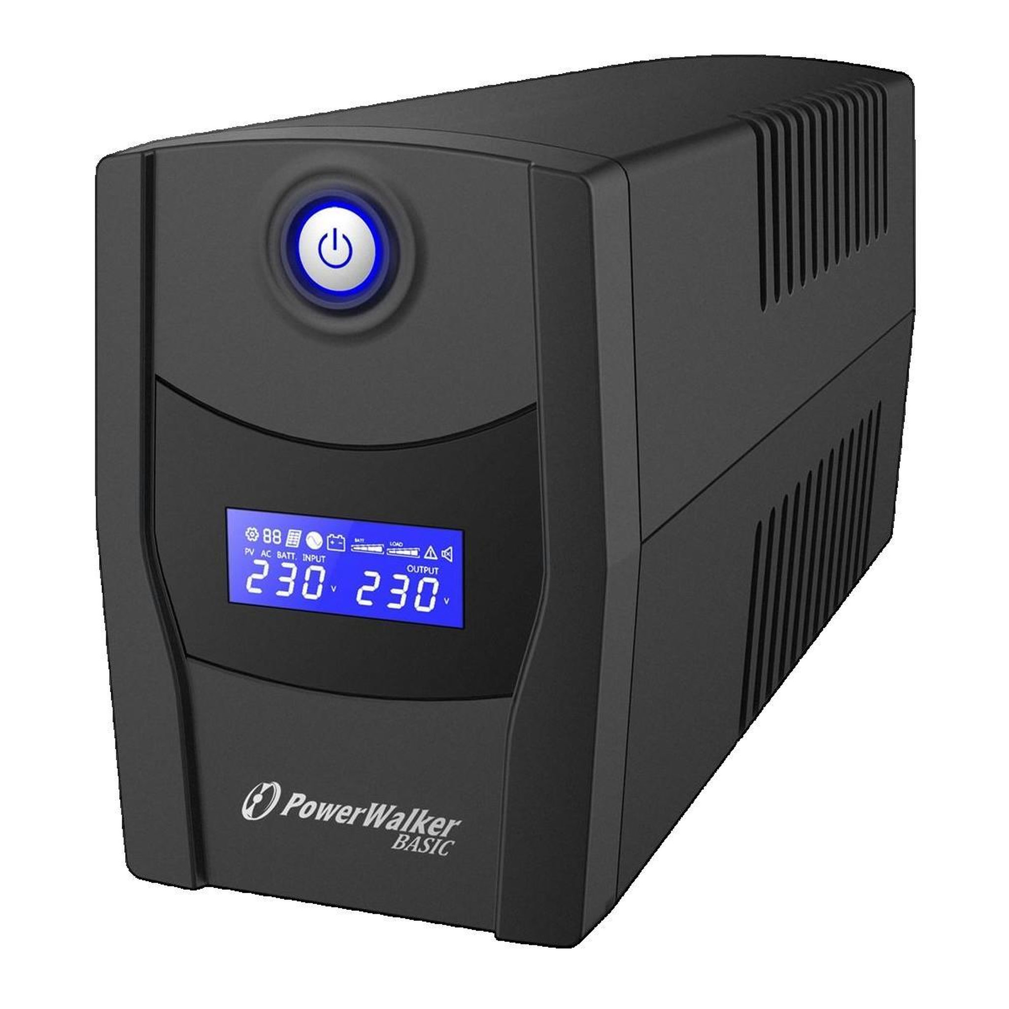 Voir la diapositive 2 : POWER Système d'alimentation sans interruption Powerwalker VI 800 STL 0,8 kVA
