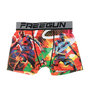 Voir la diapositive 1 : FREEGUN Boxer Orange Garçon Freegun Basketball