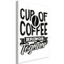 Voir la diapositive 1 : Paris Prix Tableau Imprimé  Cup of Coffee Brings Together