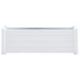 Voir la diapositive 3 : VIDAXL Lit sureleve de jardin PP Blanc 100x43x35 cm
