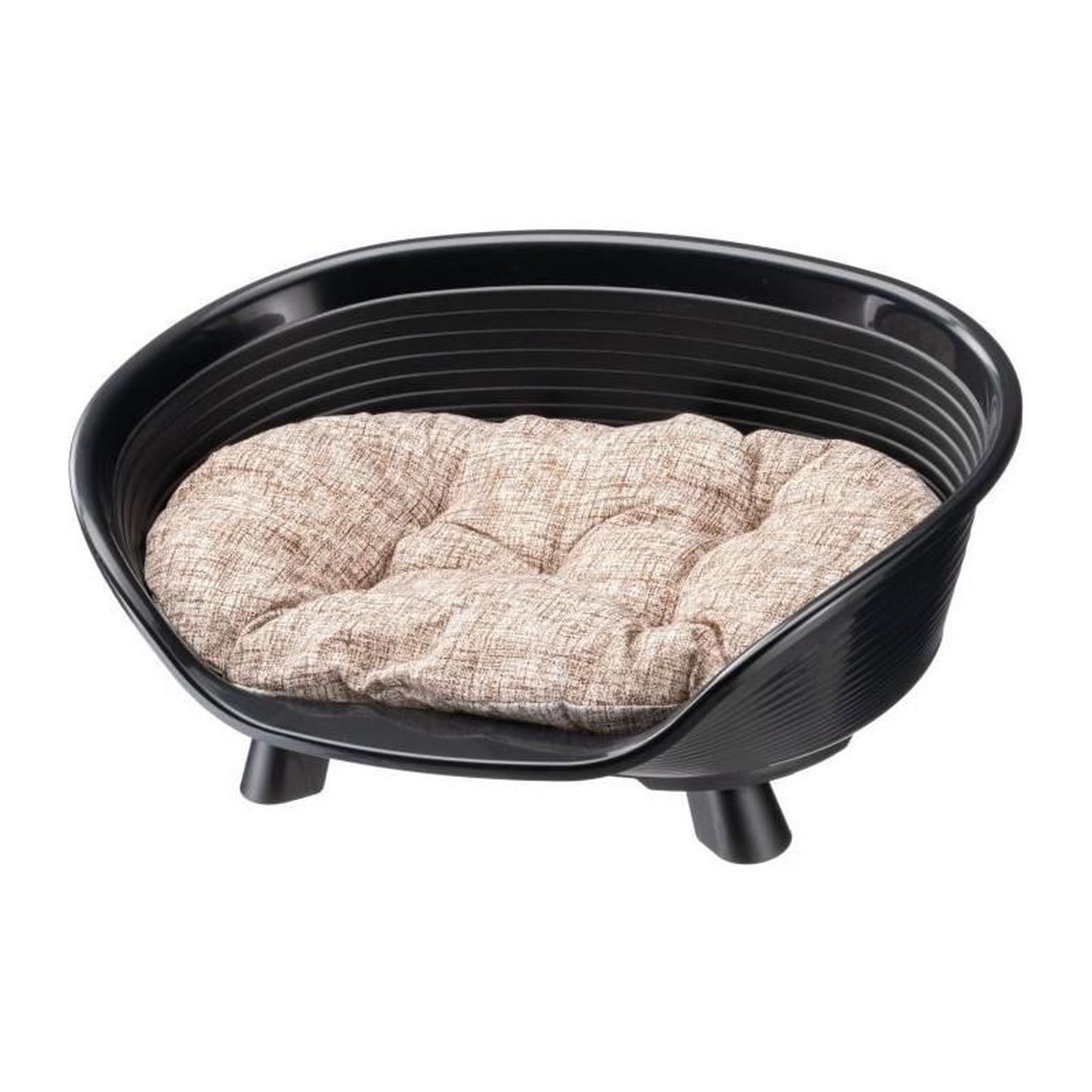 Voir la diapositive 5 : Ferplast Corbeille - FERPLAST - THRONE 4 - Avec coussin relax - Noir