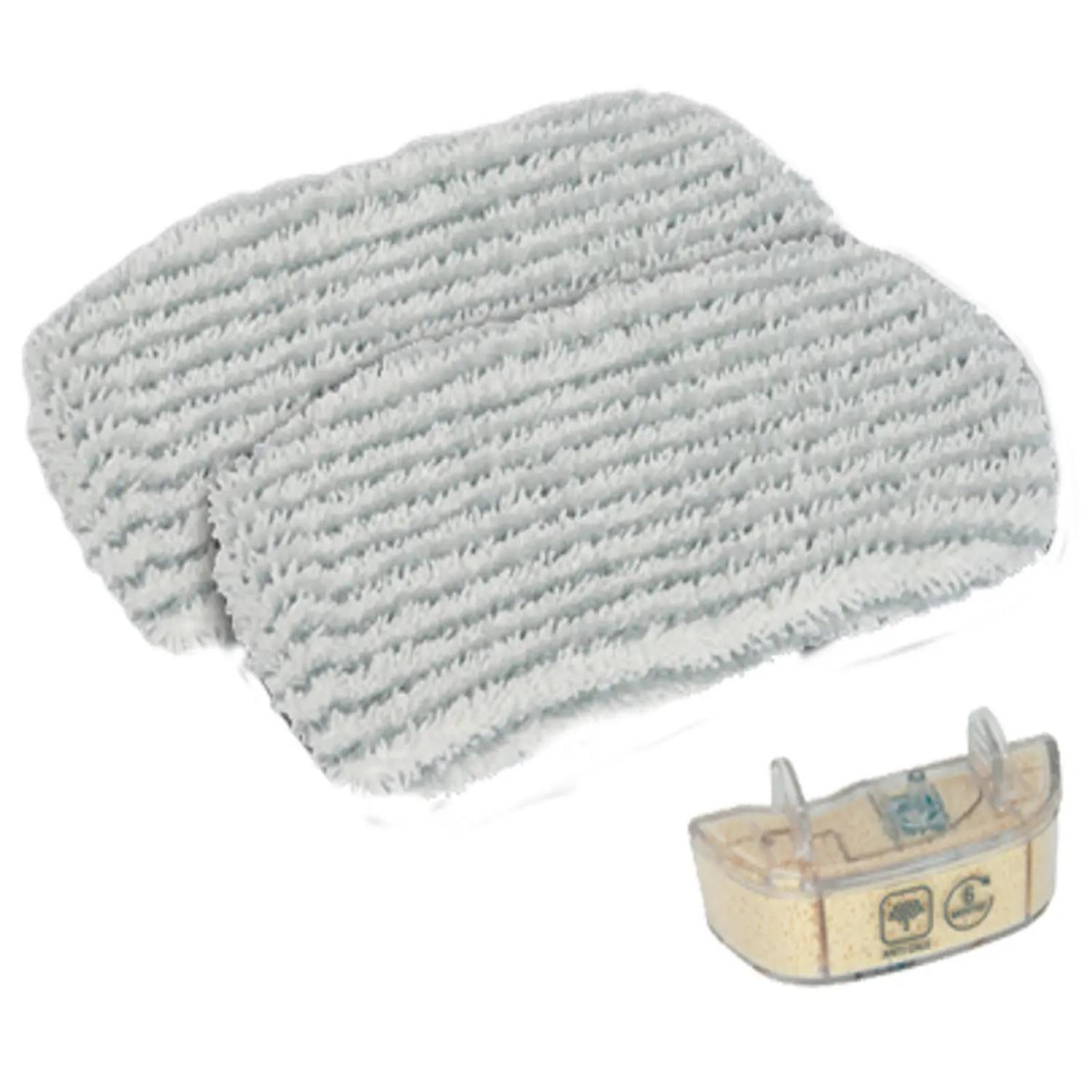 Voir la diapositive 2 : ROWENTA Lot de 2 lingettes + 1 cartouche anticalcaire - zr006501