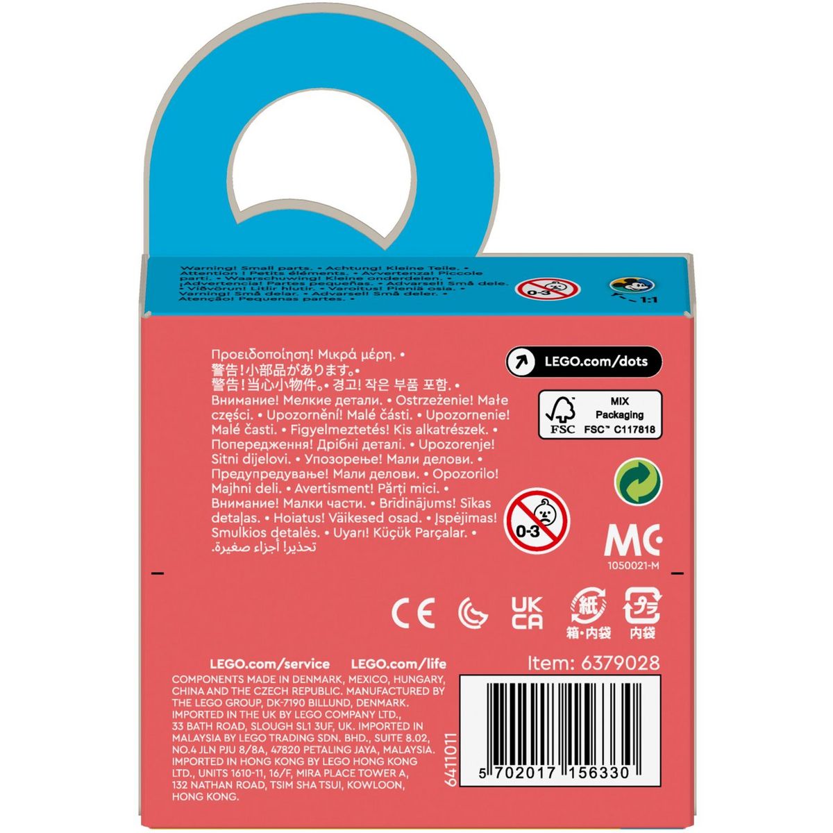 LEGO Dots 41963 Plaque à Coudre Mickey Mouse et Minnie Mouse, Kit de Création de Bijoux Personnalisés, Fabrique à Badge, Décoration Vêtements, Sacs à Dos