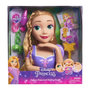Voir la diapositive 1 : Tete a coiffer - DISNEY PRINCESSES - Tete a Coiffer Raiponce Deluxe - 12 accessoires, faux flacon de vernis, guide coiffure