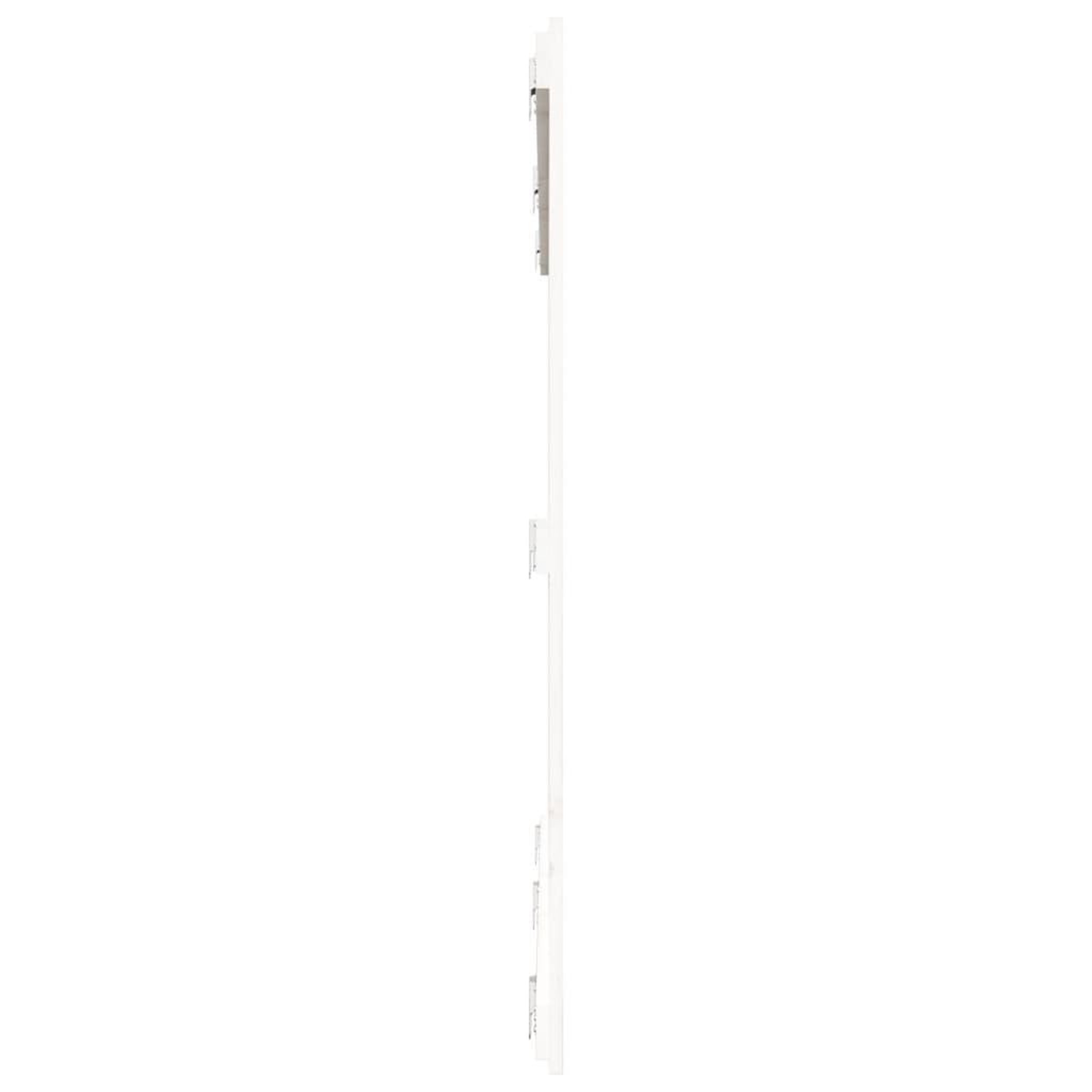 Voir la diapositive 5 : VIDAXL Tete de lit murale Blanc 185x3x110 cm Bois massif de pin