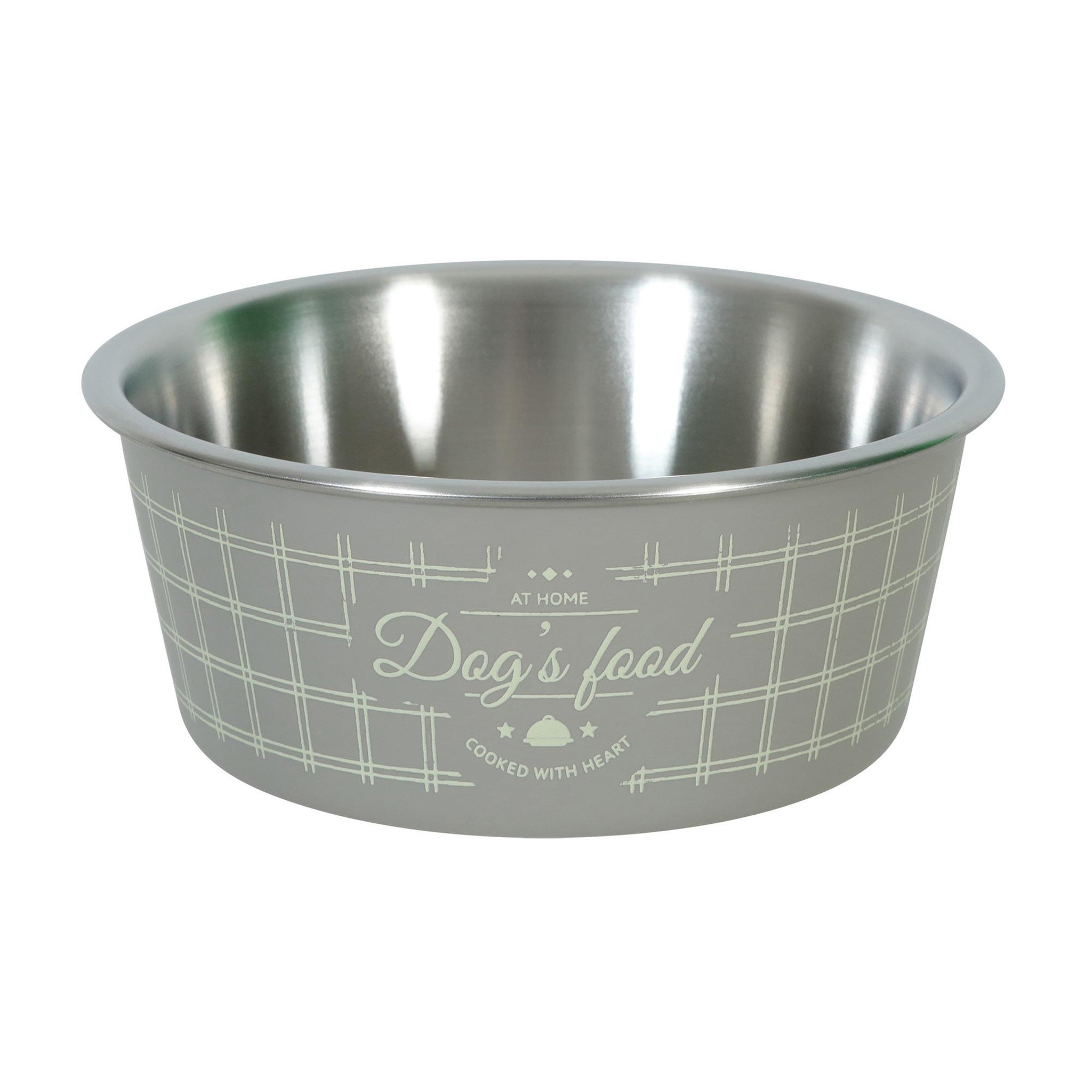 Zolux Gamelle Inox Antidérapante Food Dog - ZOLUX. Coloris disponibles : Marron