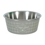 Zolux Gamelle Inox Antidérapante Food Dog - ZOLUX. Coloris disponibles : Marron