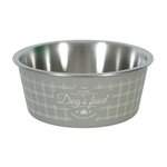 Zolux Gamelle Inox Antidérapante Food Dog - ZOLUX. Coloris disponibles : Marron