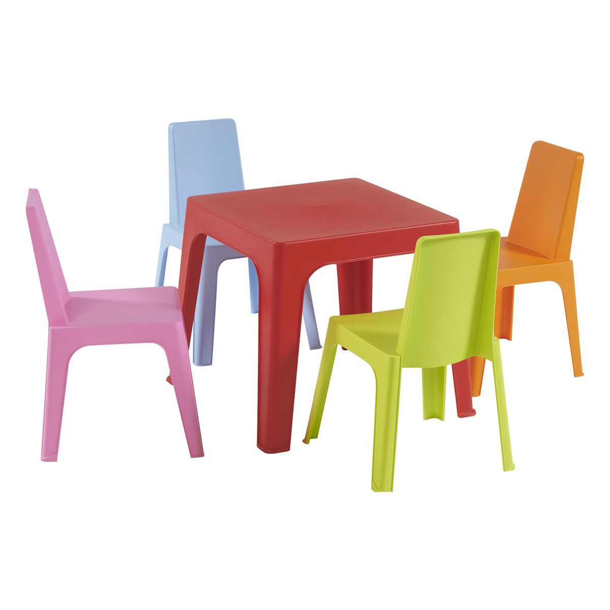 Chaise enfant JULES coloris rose