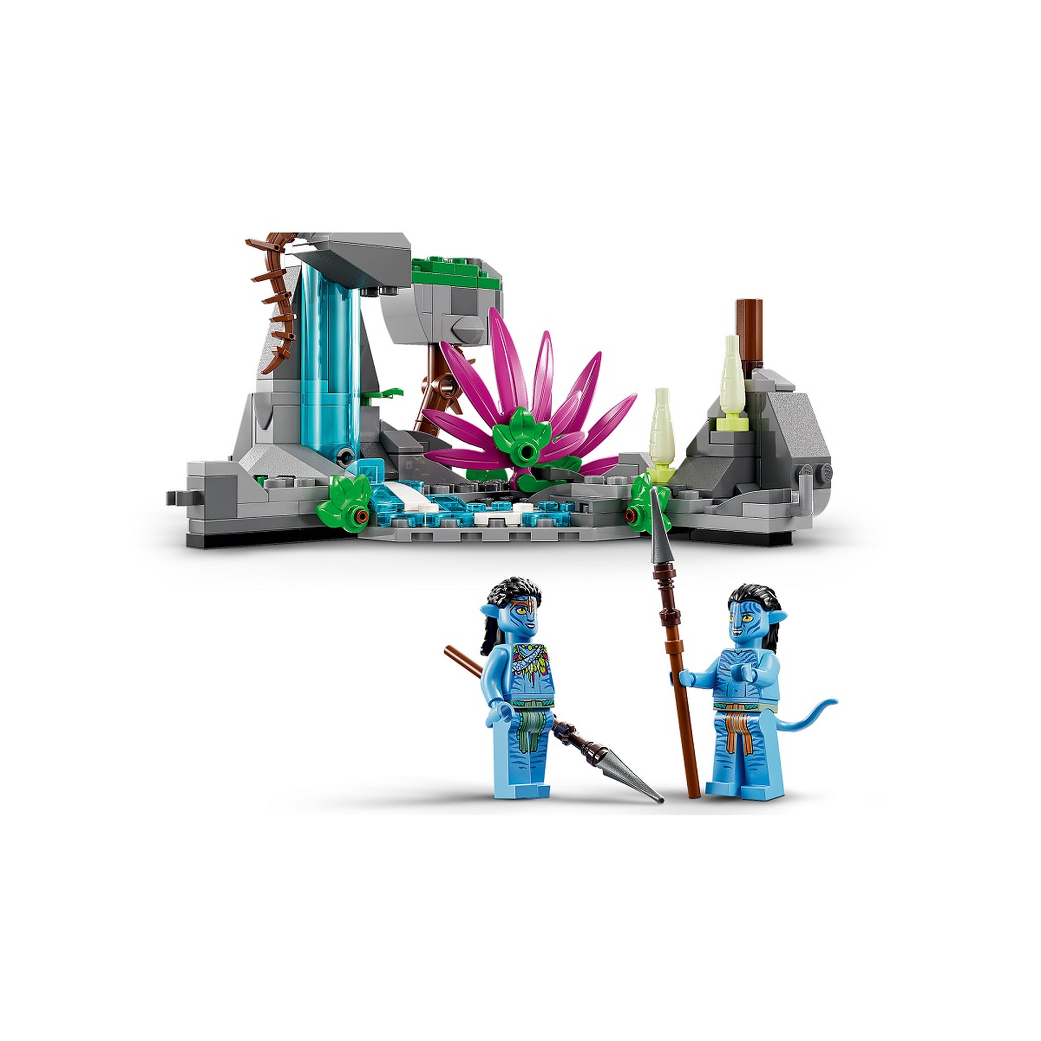 Voir la diapositive 4 : LEGO Disney 75572 Avatar Le premier vol en banshee de Jake et Neytiri, Jouet Pandora, avec Animaux