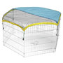 Voir la diapositive 2 : KERBL Kerbl Enclos exterieur pour petits animaux de compagnie hexagonal