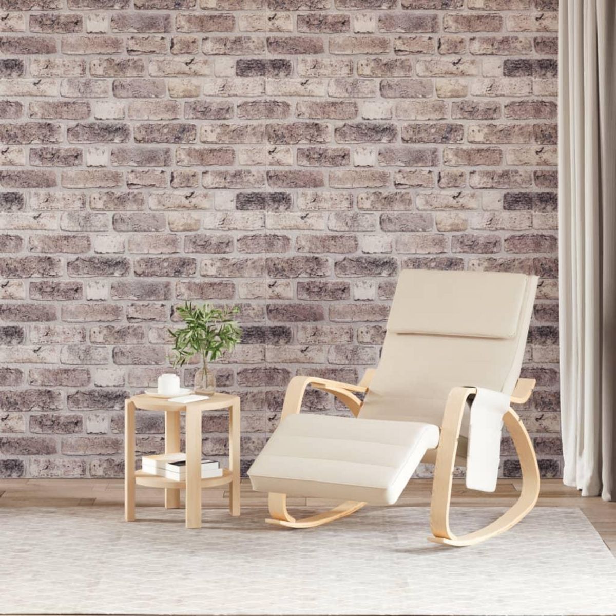 VIDAXL Panneaux muraux 3D 10 pcs marron fonce 100x50 cm EPS