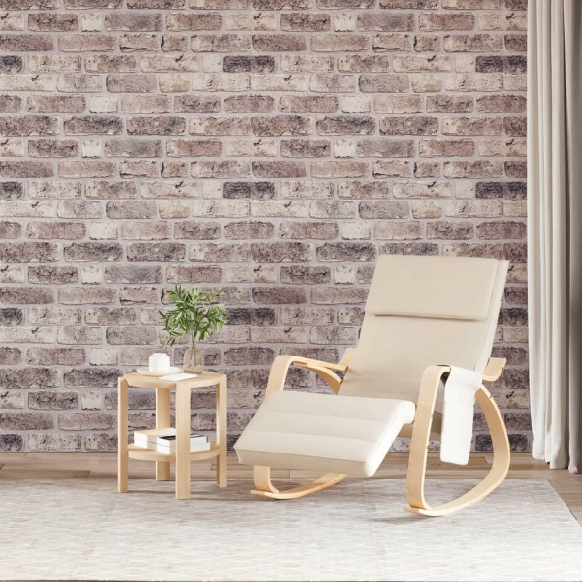 VIDAXL Panneaux muraux 3D 10 pcs marron fonce 100x50 cm EPS
