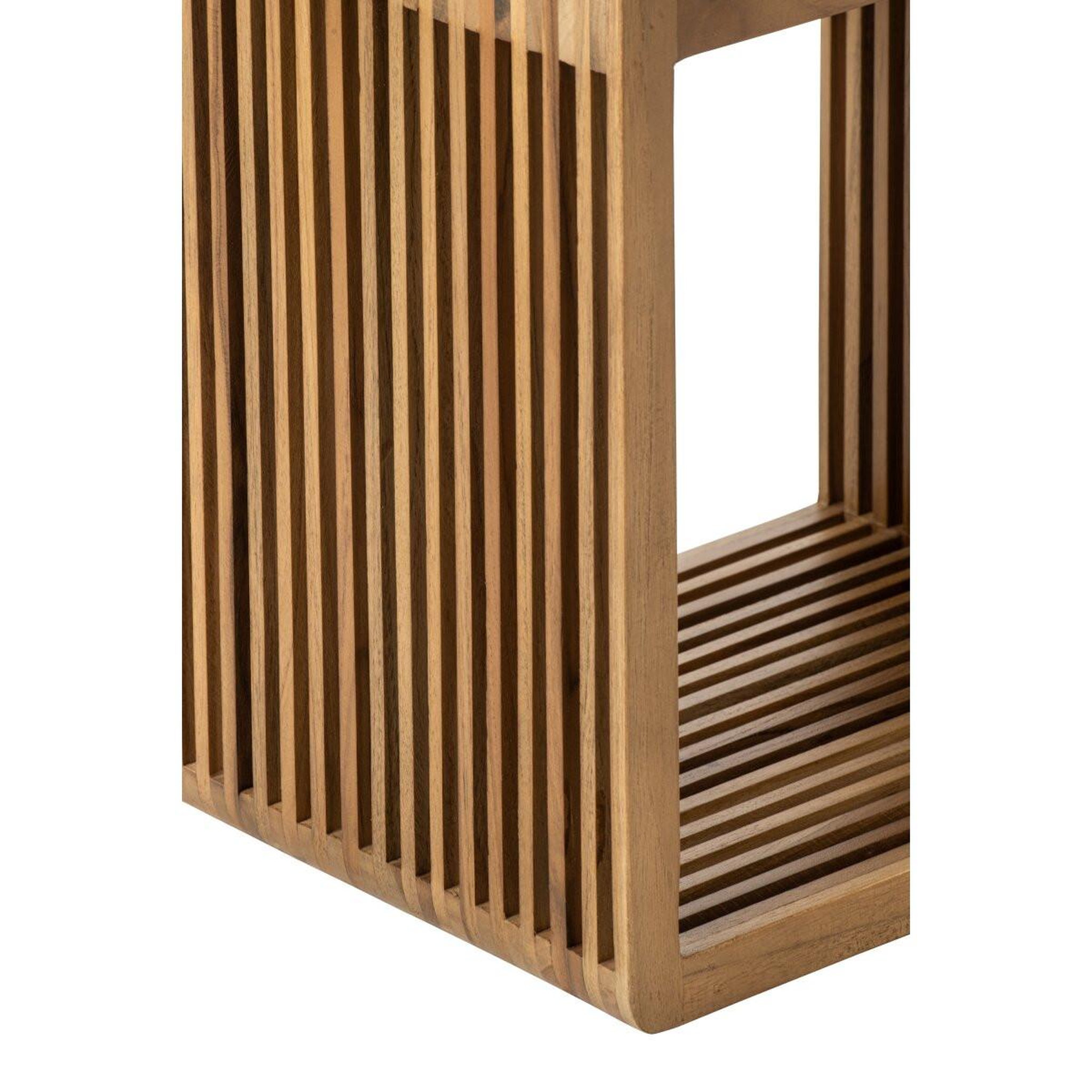 Voir la diapositive 6 : Paris Prix Étagère 4 Cases en Bois  Lars  80cm Naturel