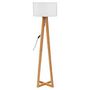 Voir la diapositive 2 : ATMOSPHERA Lampadaire Multi Pieds Design  Pin  141cm Blanc