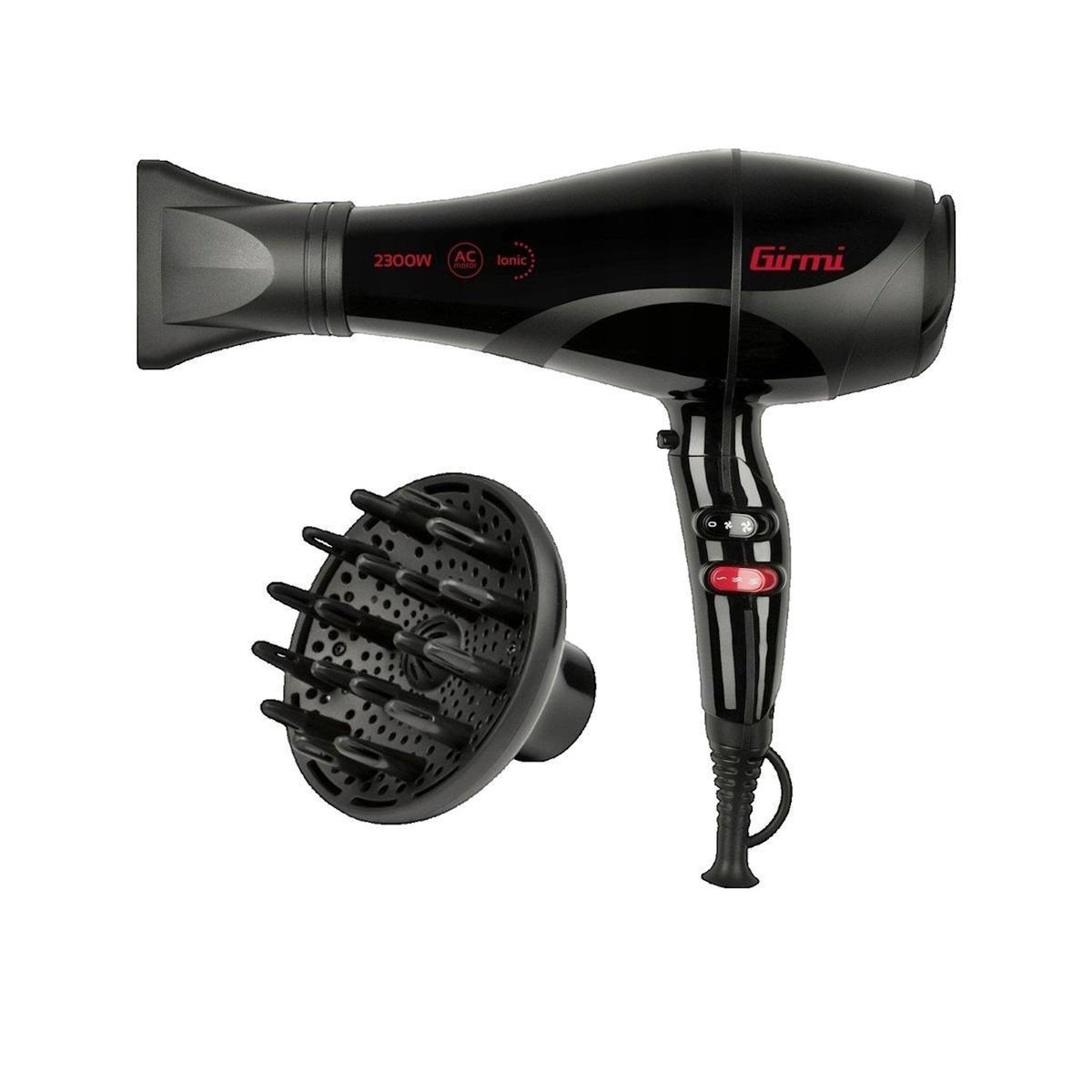 GIRMI Sèche-cheveux Girmi PH6100 noir haute puissance