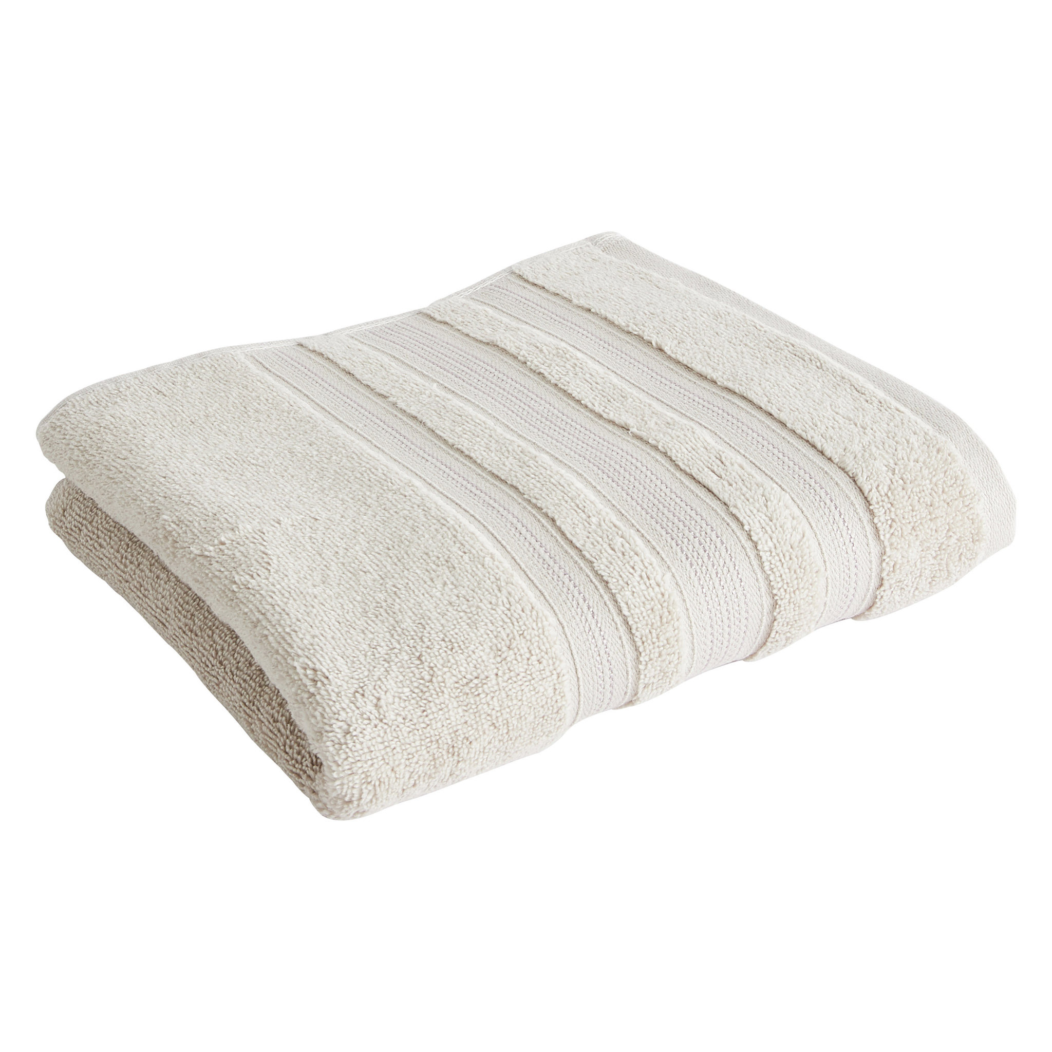 Voir la diapositive 1 : ACTUEL Serviette invité unie en coton 500g/m² NANO