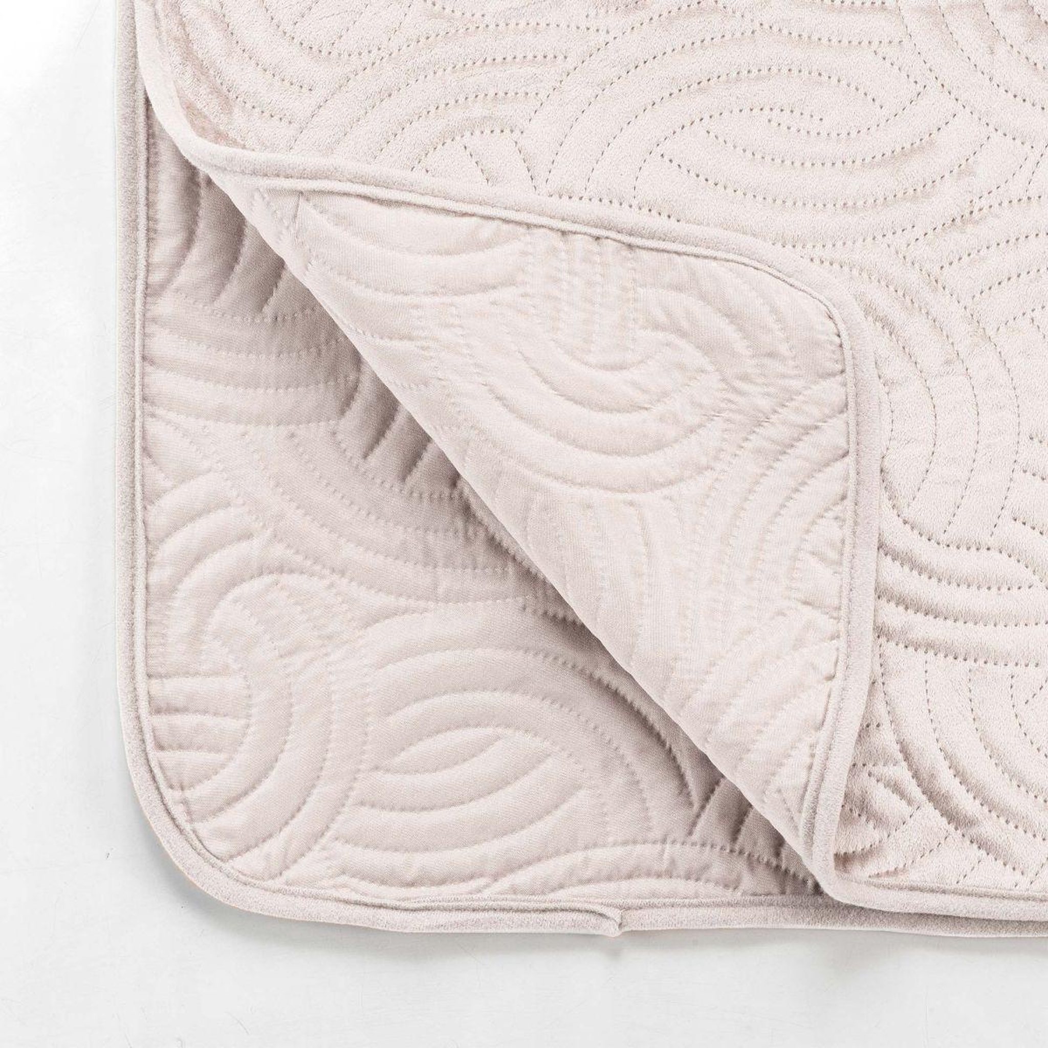 Voir la diapositive 4 : Douceur d'Intérieur Couvre-lit & 2 housses de coussin  solange  220x240cm naturel