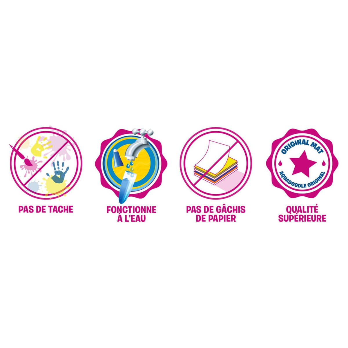 TOMY Valisette voyage aquadoodle - Rouge