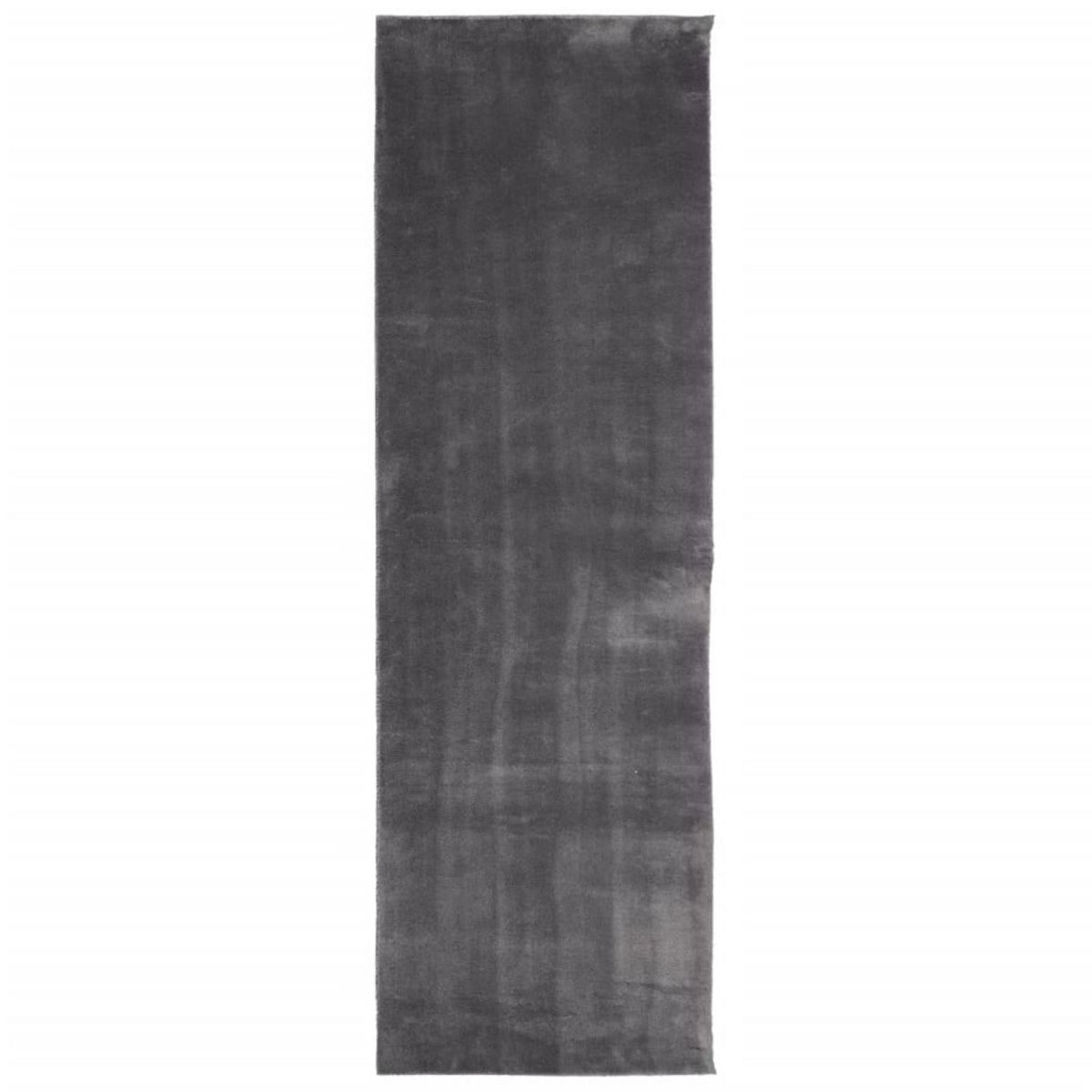 VIDAXL Tapis HUARTE a poils courts doux et lavable anthracite 80x250cm