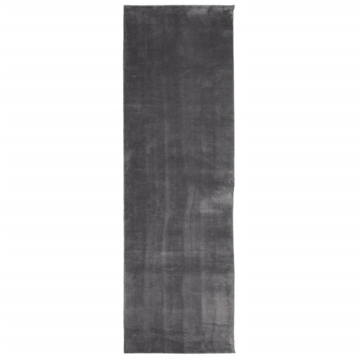 VIDAXL Tapis HUARTE a poils courts doux et lavable anthracite 80x250cm