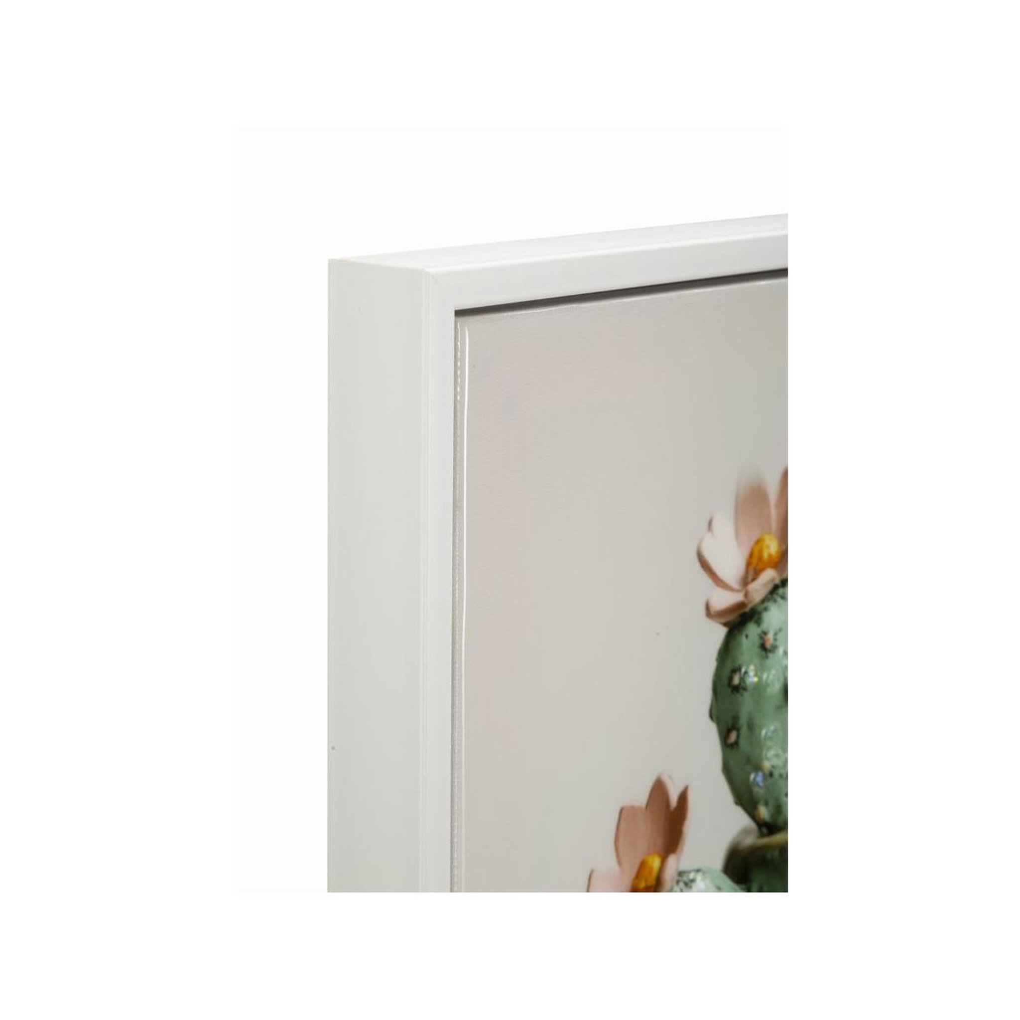 Voir la diapositive 2 : Paris Prix Tableau imprimé  cactus iii  40x40cm multicolore