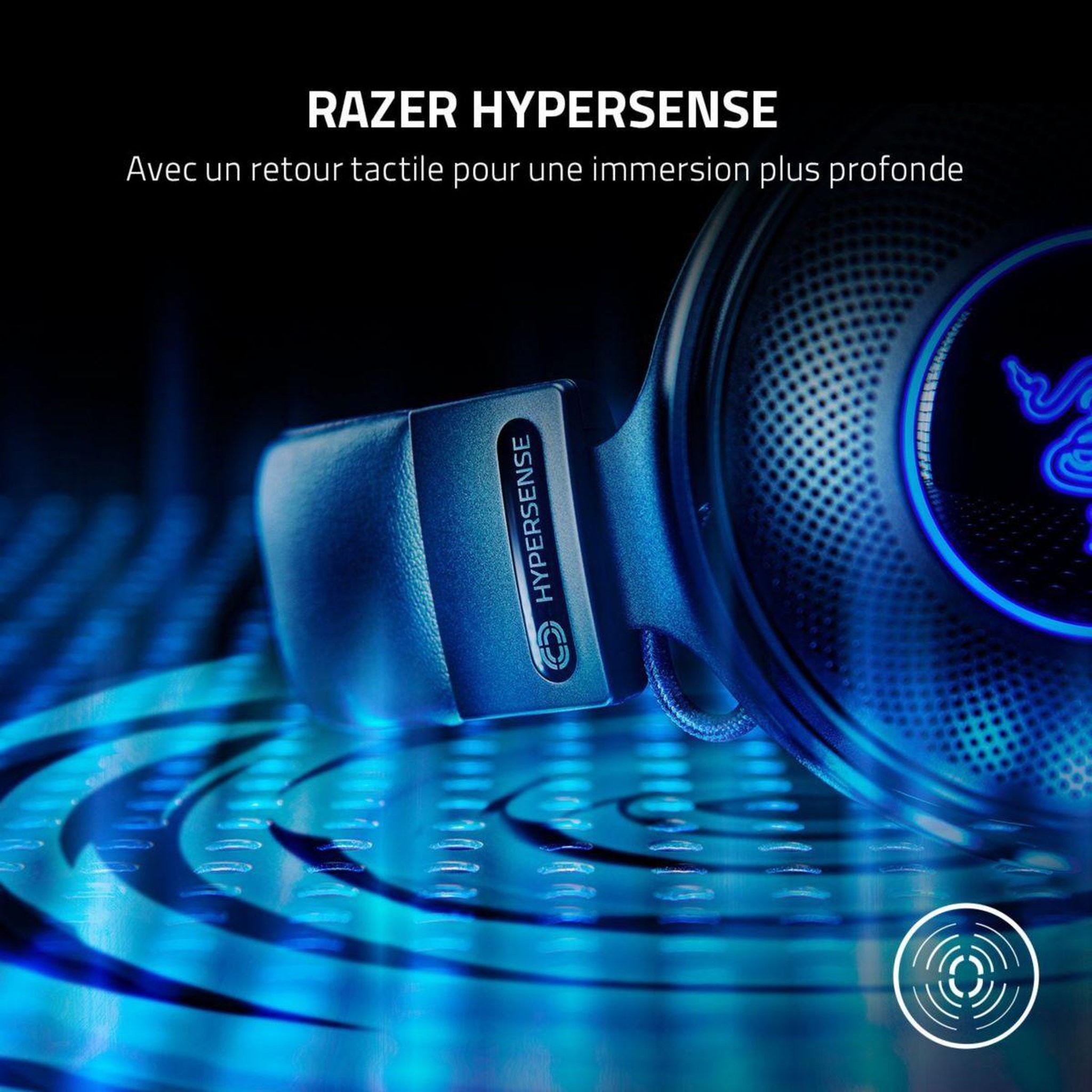 Voir la diapositive 3 : Razer Casque gamer Kraken V3 Pro