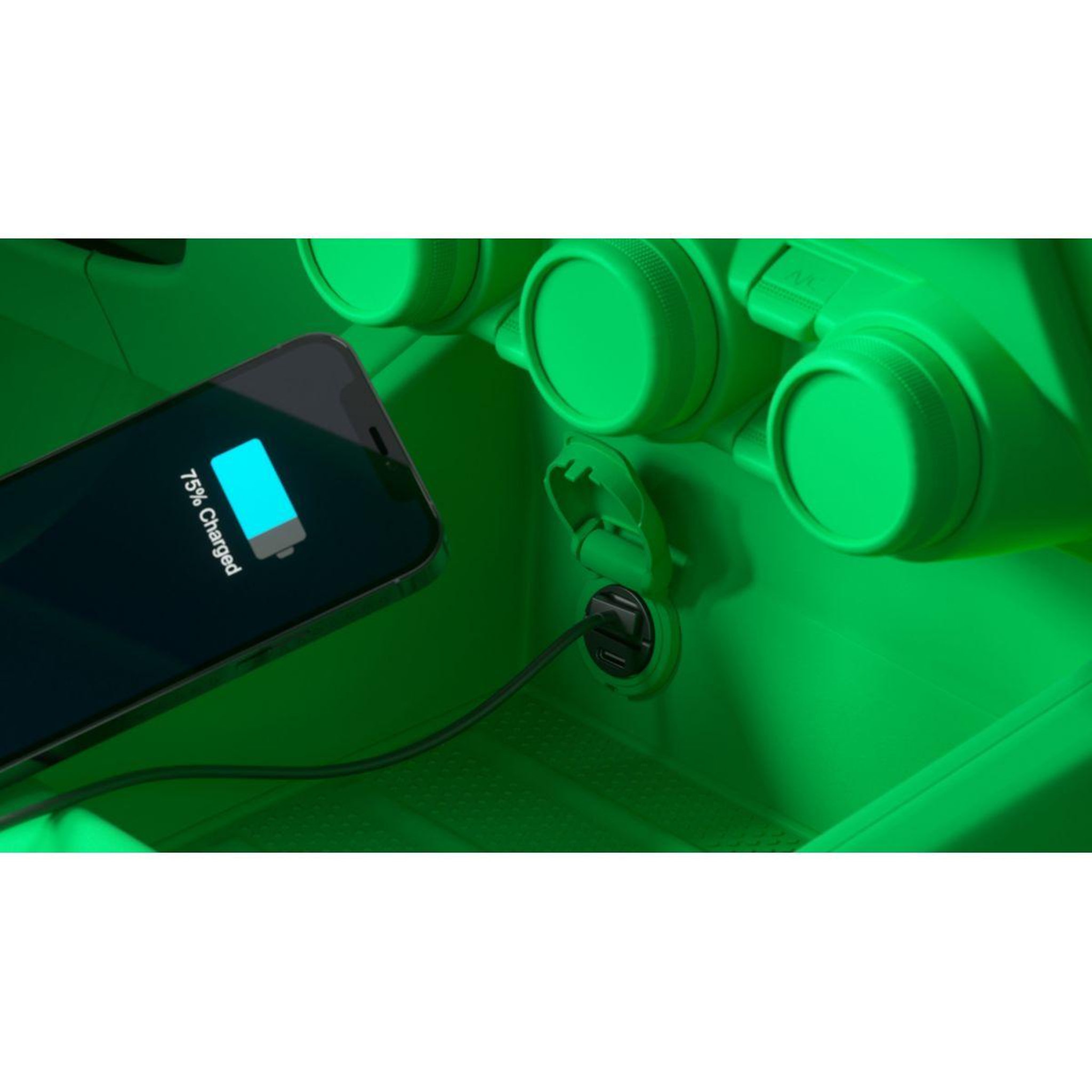 Voir la diapositive 5 : X-moove Chargeur allume-cigare compact 30w