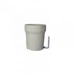 CENTRALE BRICO Douille porcelaine E27 TIBELEC, grès cérame, blanc 100 W