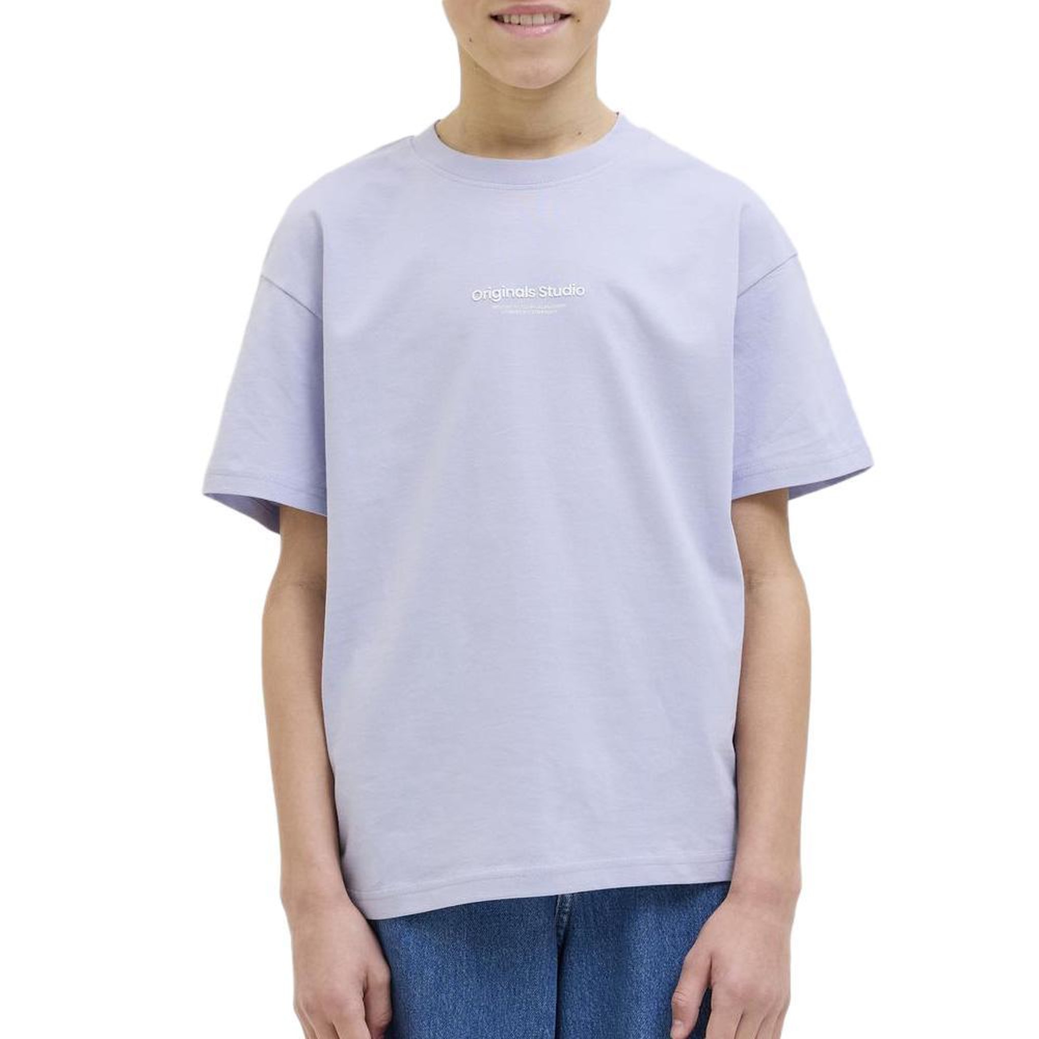 Jack & Jones T shirt Mauve Garçon Jack & Jones Jorvesterbro. Coloris disponibles : Violet