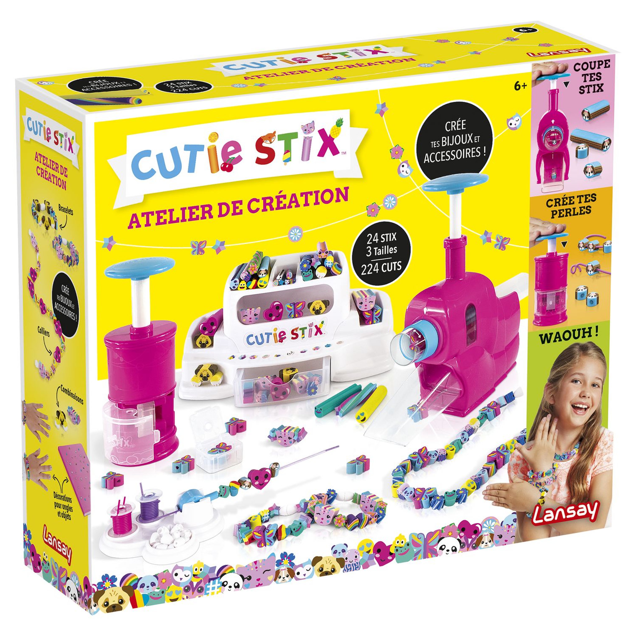 Voir la diapositive 1 : LANSAY Cutie stix - Atelier de création de bijoux et accessoires