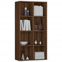Voir la diapositive 5 : VIDAXL Bibliotheque/Buffet Chene marron 66x30x130 cm Bois d'ingenierie