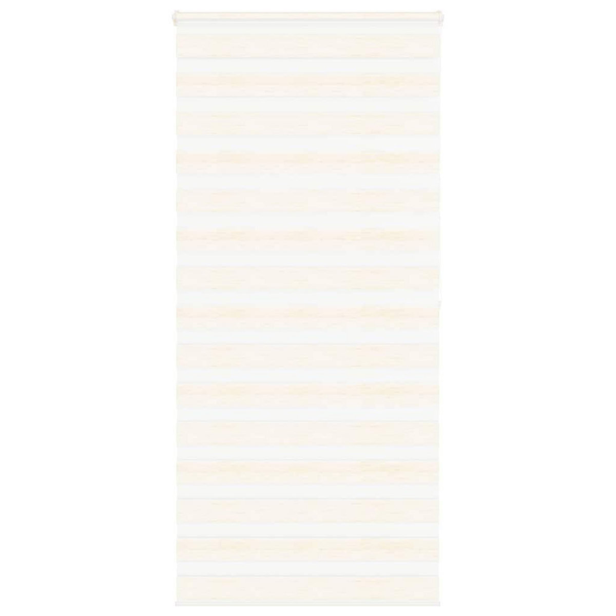VIDAXL Store zebre beige marbre largeur du tissu 110,9 cm polyester