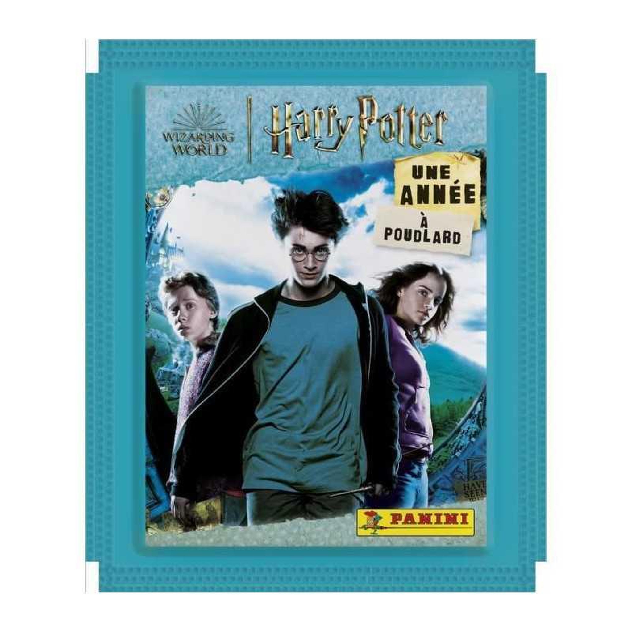 Voir la diapositive 2 : Panini Blister Harry Potter Une année à Poudlard Panini – 7 pochettes, 28 stickers & 7 cartes
